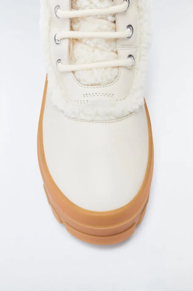 Shearling Lined Boots Women Mackage HERO Shearling Winter Boot For Women Black