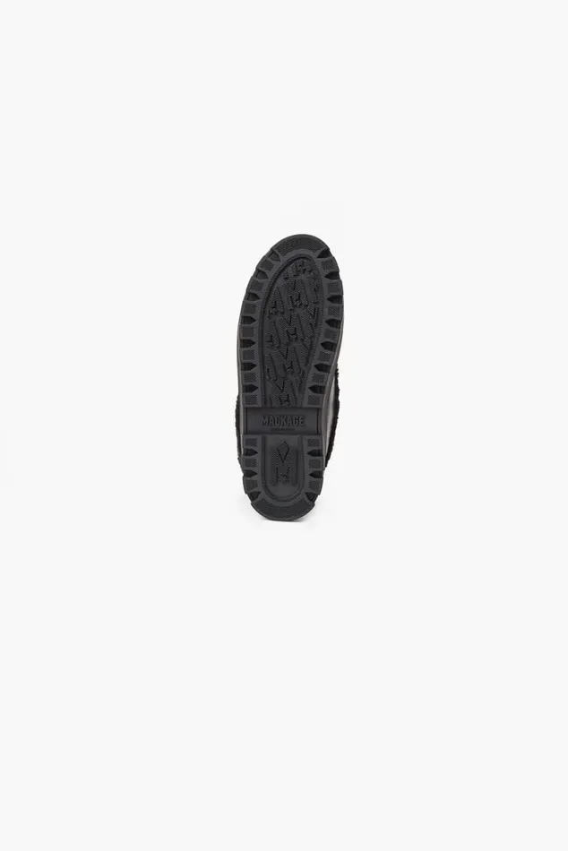Shearling Lined Boots Women Mackage HERO Shearling Winter Boot For Women Black