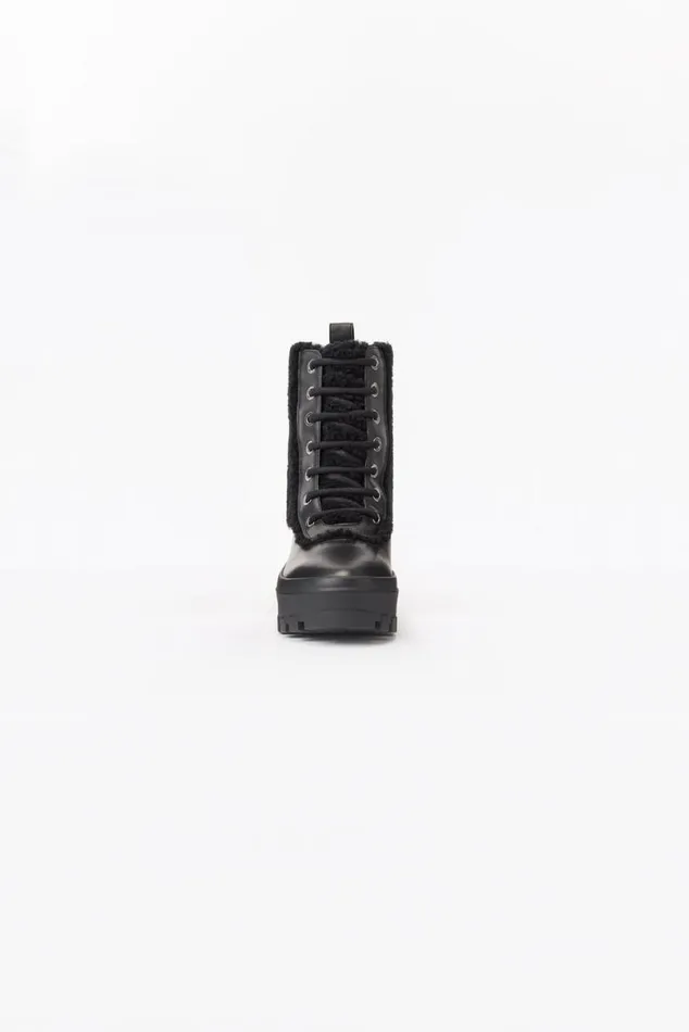 Shearling Lined Boots Women Mackage HERO Shearling Winter Boot For Women Black