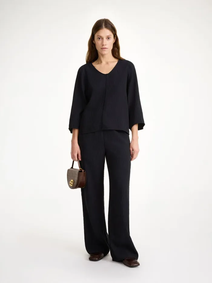 Shirts and Blouses Women By Malene Birger Calyas Blouse Black