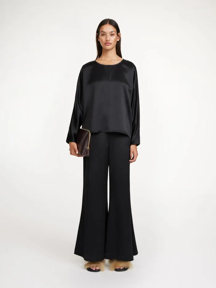 Shirts and Blouses Women By Malene Birger Odelleys Blouse Black