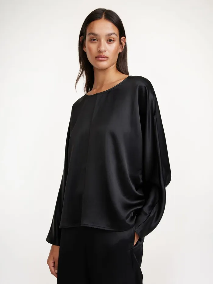 Shirts and Blouses Women By Malene Birger Odelleys Blouse Black