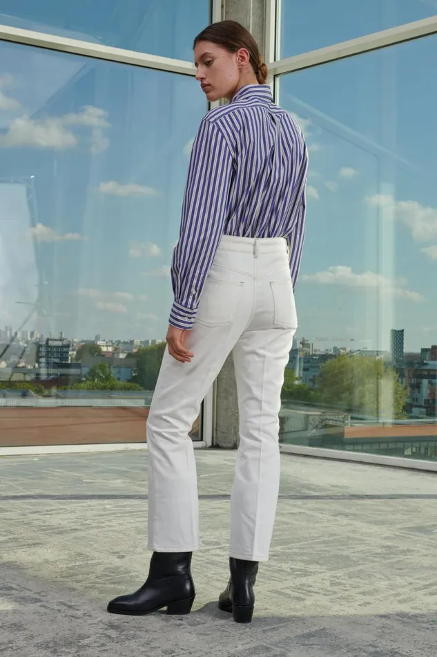 Shirts Women Soeur SAPPHIRE SHIRT Blueoffwhite