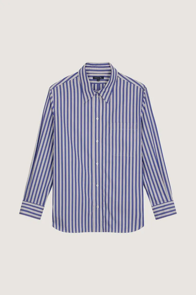 Shirts Women Soeur SAPPHIRE SHIRT Blueoffwhite