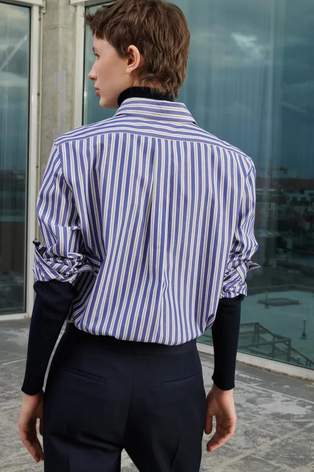 Shirts Women Soeur SAPPHIRE SHIRT Blueoffwhite