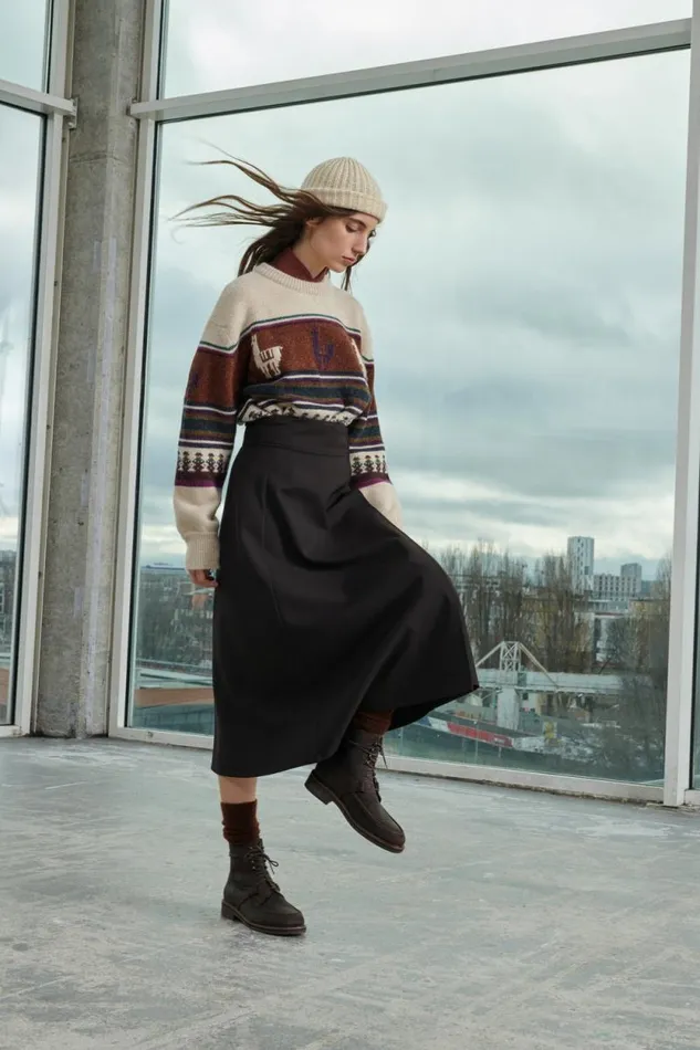 Skirts and Shorts Women Soeur QUEEN SKIRT Coal