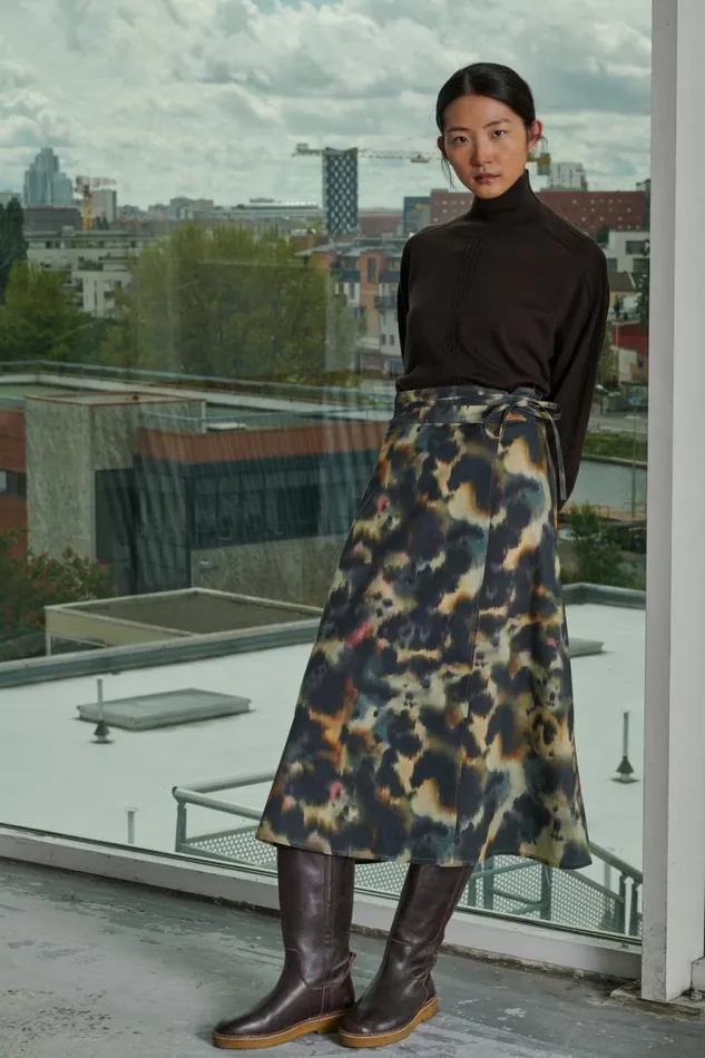 Skirts and Shorts Women Soeur REINE SKIRT Multico Anthracite