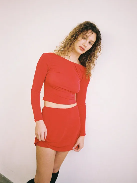 Skirts Darcy Skort Red Slinky Lisa Says Gah Women