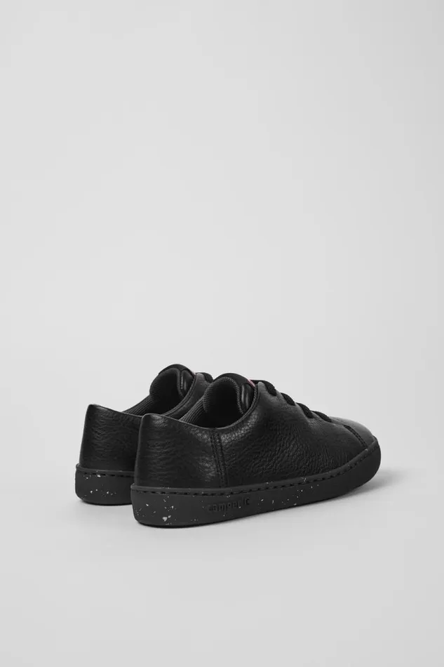 Sneakers Kids Camper Peu Touring Black Leather Sneakers