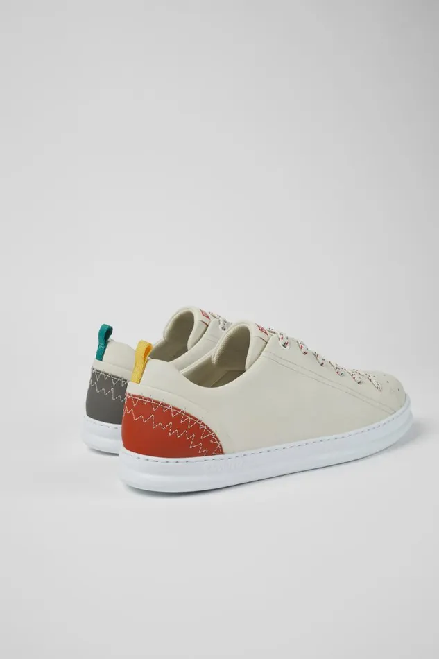 Sneakers Men Camper Multicolored Leather Sneakers