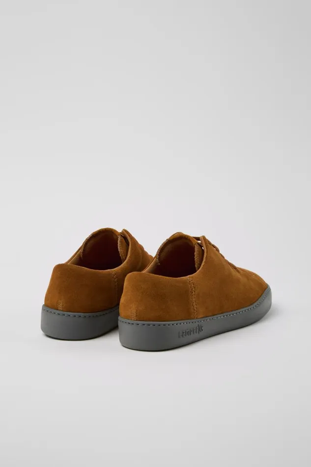 Sneakers Men Camper Peu Touring Brown Nubuck Sneakers