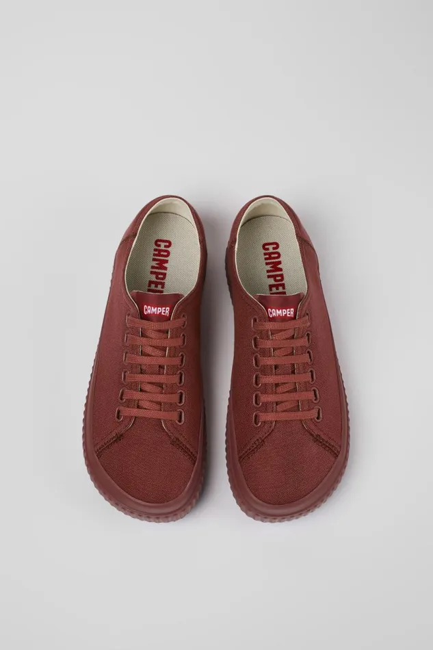 Sneakers Women Camper Peu Roda Red TENCEL Shoes Sneakers Women Camper Peu Roda Red TENCEL Shoes