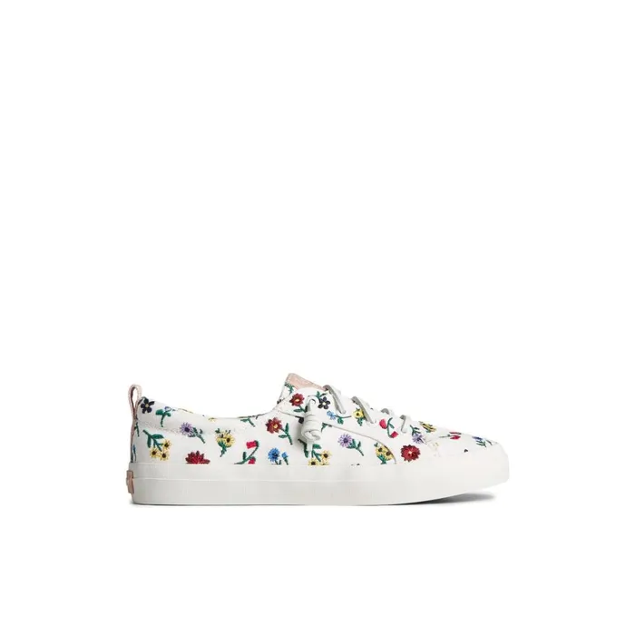 Sperry Crest Vibe Floral Sneaker Brown Primary 8211 Multi Women Sneakers