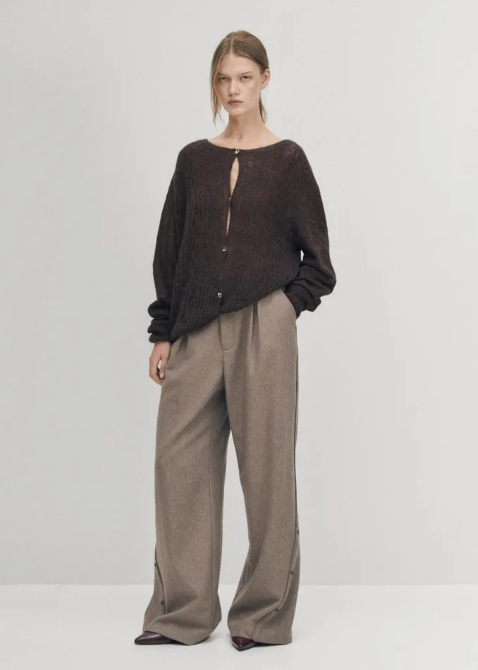 Sweaters Cardigans Women ALOHAS Corden Brown Cardigan