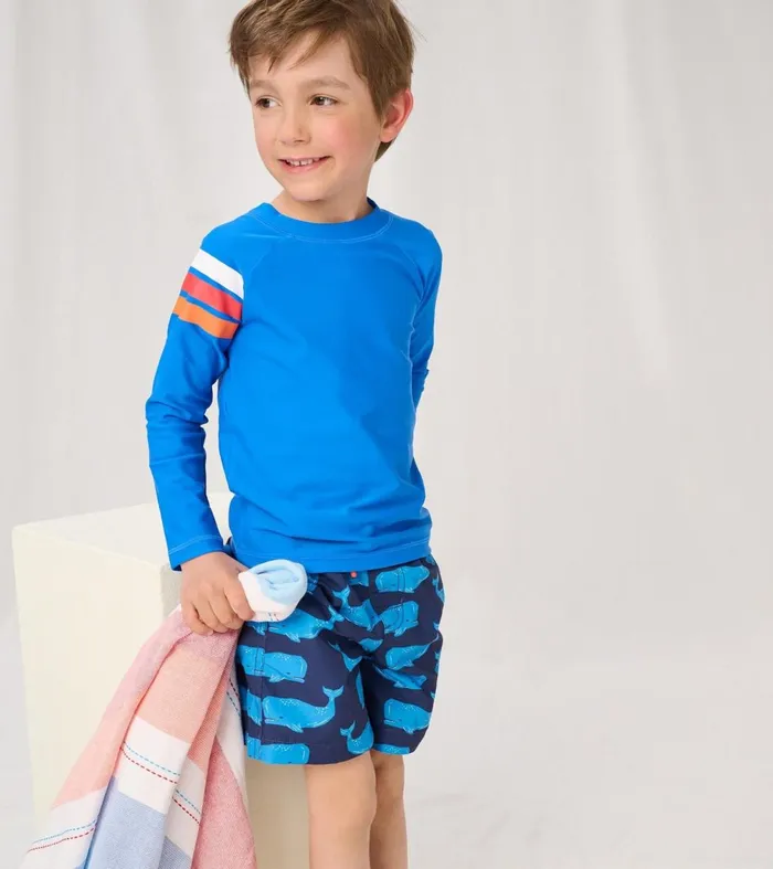 Swimwear Boys Hatley Surf Stripes Longsleeve Rashguard