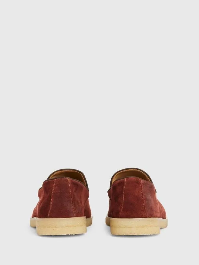 THOMPSON LOAFER Charcoal ShoesLeather John Varvatos Leather Shoes