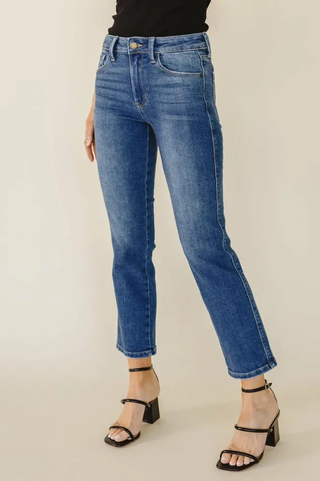 Tillie Straight Leg Jeans In Dark Wash 8211 FINAL SALE Dark Wash Women Bohme Denim