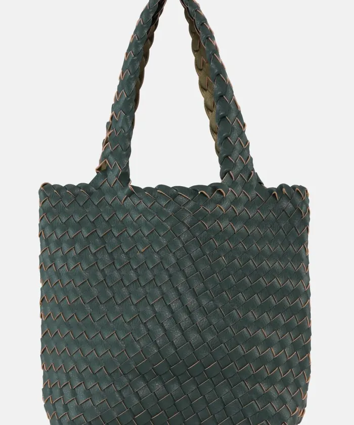 Tote Bag 8211 Beetle Dark Green Metallic Accessories Ilse Jacobsen Bags Tote Bag 8211 Beetle Dark Green Metallic Accessories Ilse Jacobsen Bags