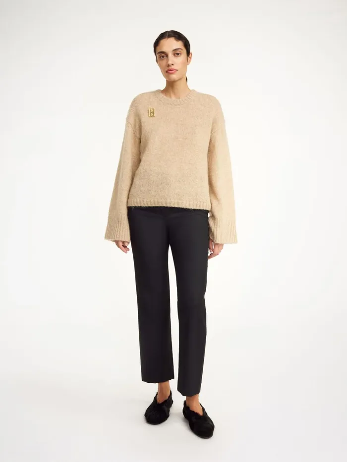 Trousers Women By Malene Birger Igda Straightleg Trousers Black