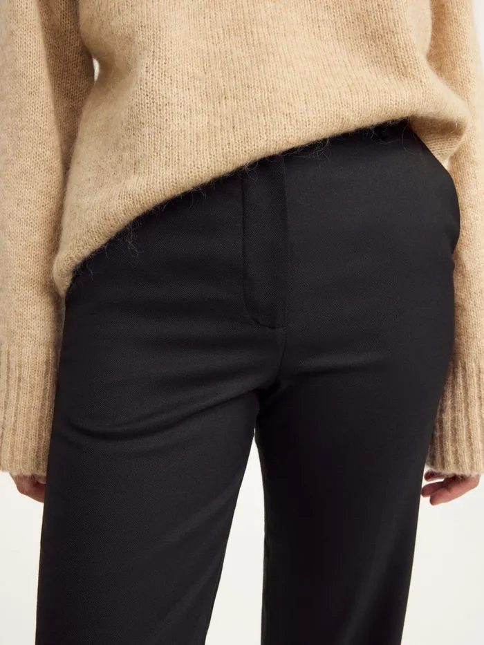 Trousers Women By Malene Birger Igda Straightleg Trousers Black