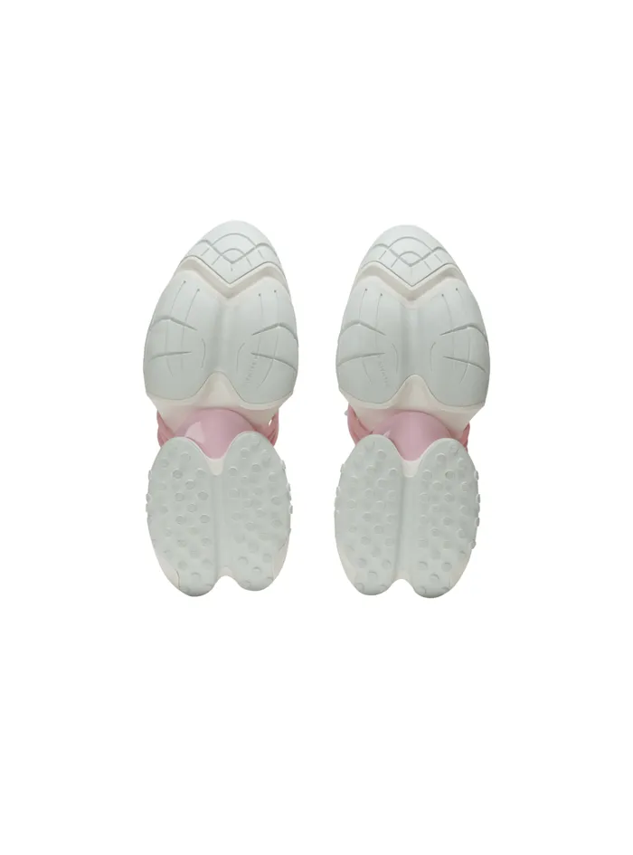 Unicorn Wave Sneakers In Neoprene And Calfskin White Women Balmain Sneakers