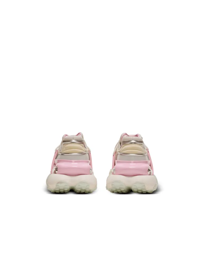 Unicorn Wave Sneakers In Neoprene And Calfskin White Women Balmain Sneakers