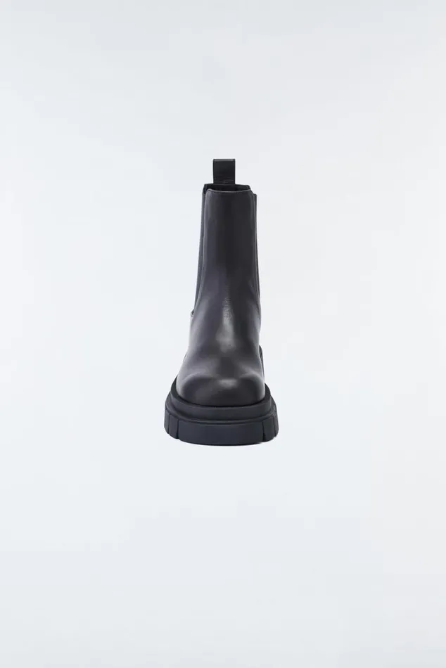 Winter Boots Men Mackage STORM Shearlinglined R Leather Chelsea Boot For Men Black
