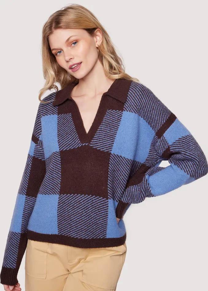 Winter School Top Chocolatemulti Women Lost Wander Sweaters