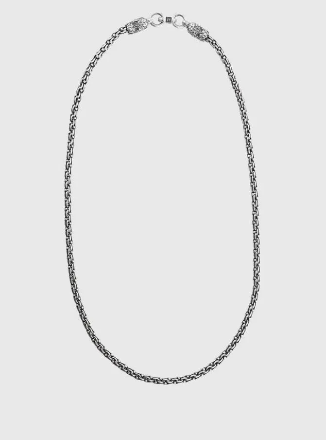 WOLF CHAIN NECKLACE No Color Accessories John Varvatos Jewelry WOLF CHAIN NECKLACE No Color Accessories John Varvatos Jewelry