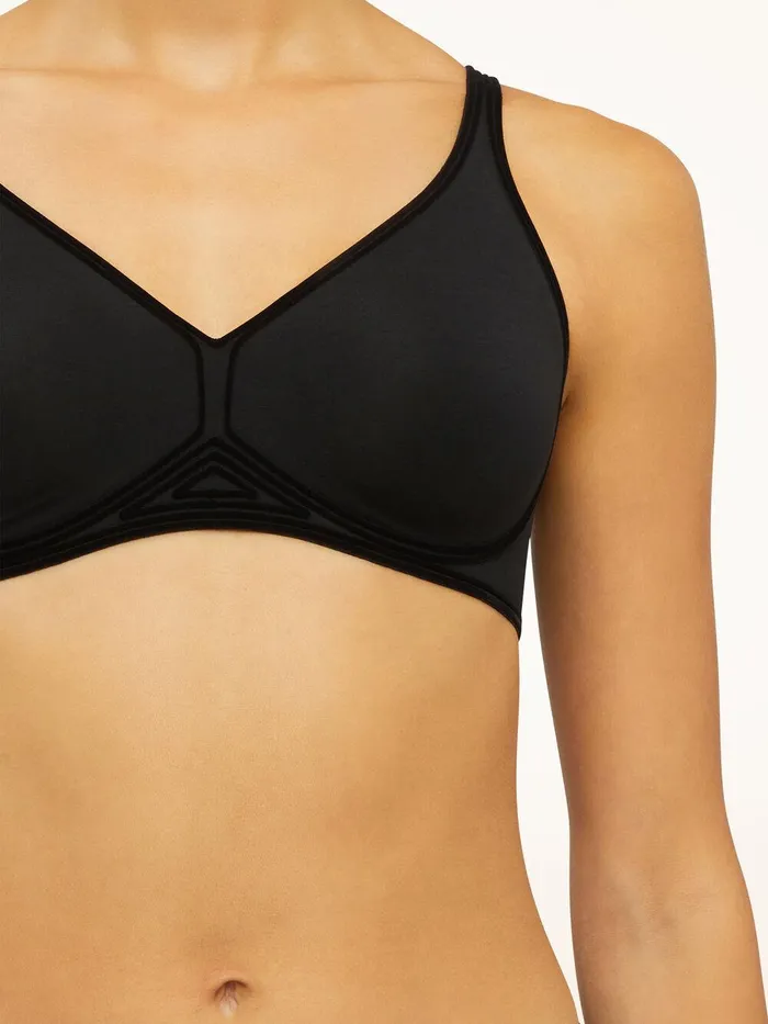 Wolford Bras and Bottoms 3W Skin Bra Black 8211 Women