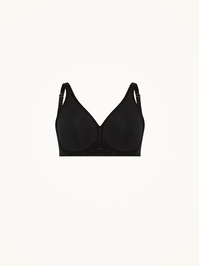 Wolford Bras and Bottoms 3W Skin Bra Black 8211 Women