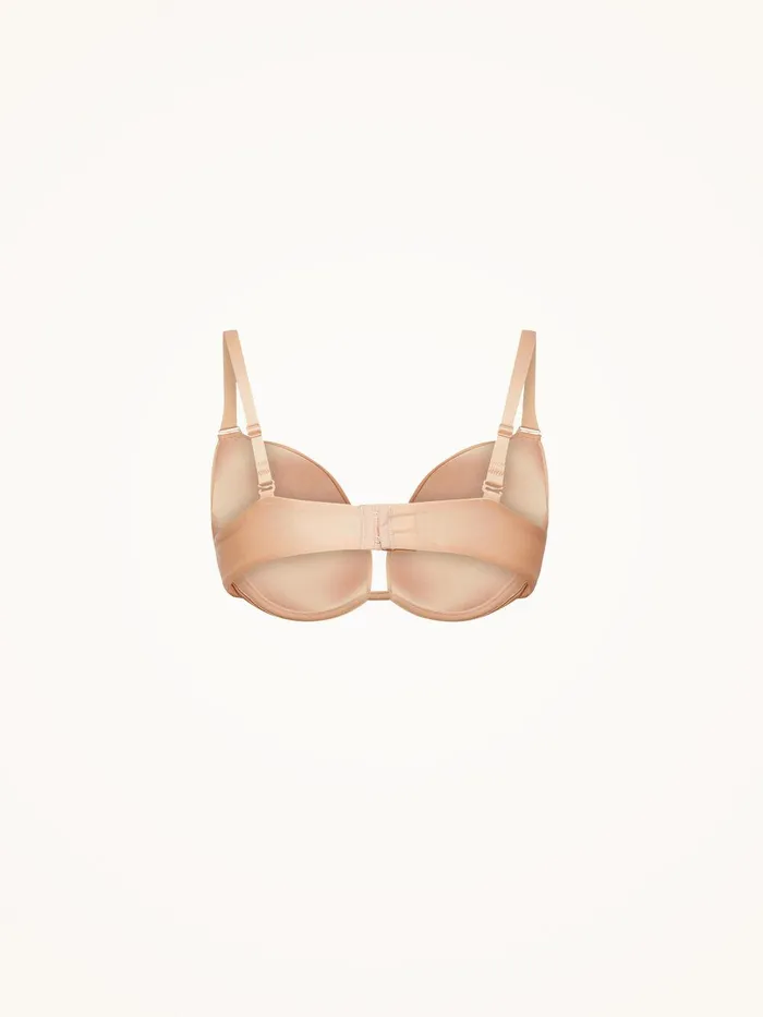 Wolford Bras and Bottoms Sheer Touch PushUp Bra Rosepowder 8211 Women