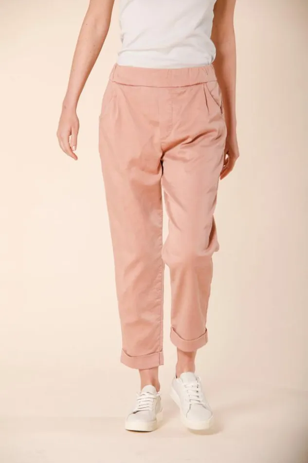 Woman Easy Jogger Chino Pants In Stretch Fleece Relaxed Mason039s Pants