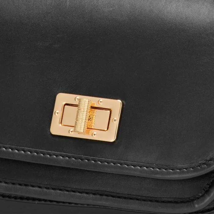 Woman Geox Bags FLAVRIE WOMAN Black Crossbody Bag Black