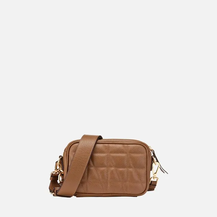 Woman Geox Bags NARCISIA WOMAN Mud Crossbody Bag Mud