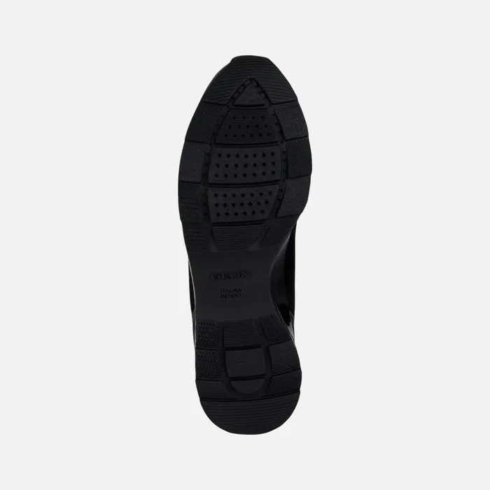 Woman Geox Sneakers NEW ANEKO B ABX B Waterproof Shoes Black Woman Geox Black