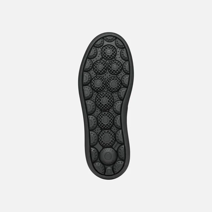 Woman Geox Sneakers SPHERICA ECUB2 WOMAN Black Low Top Sneakers Black