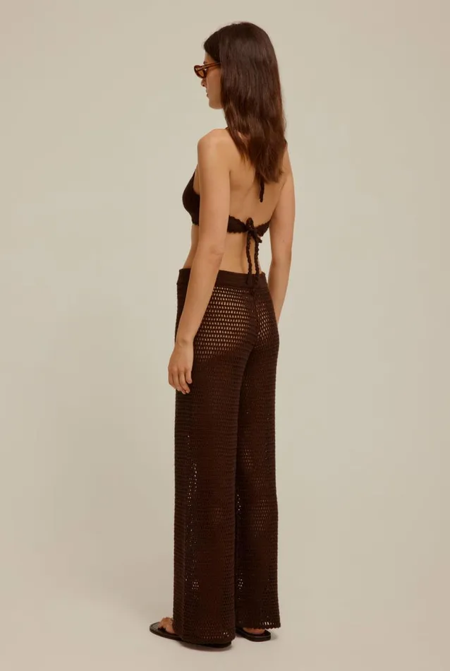 Woman Venroy Knitwear Crochet Bra