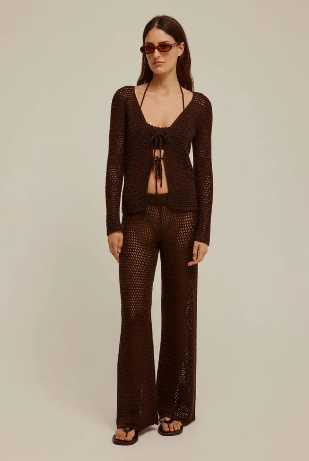 Woman Venroy Pants Crochet Pant