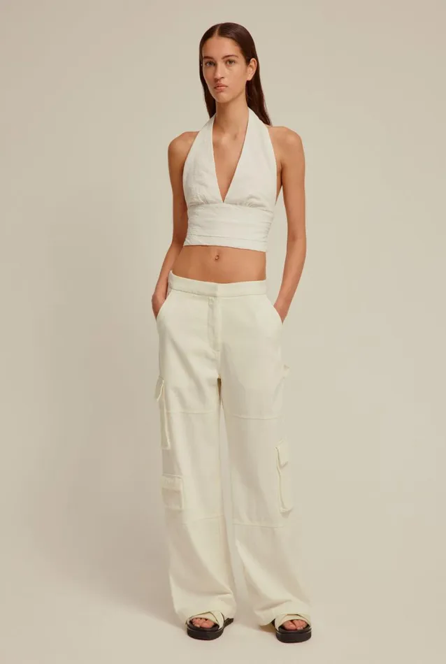 Woman Venroy Pants Utility Cotton Cargo Pant
