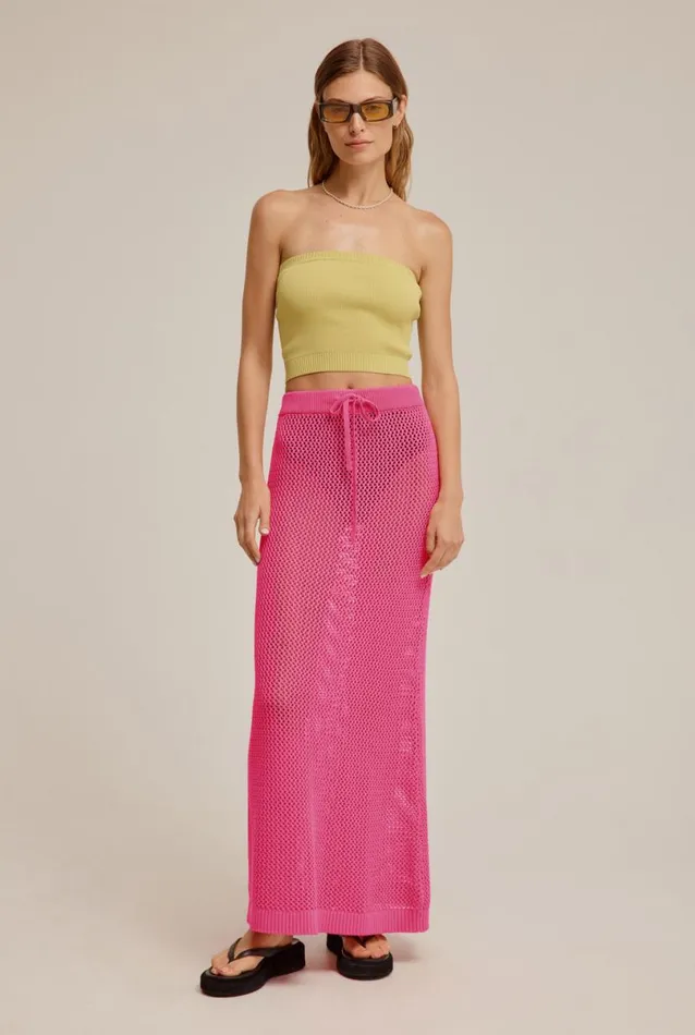 Woman Venroy Skirts Crochet Knit Skirt
