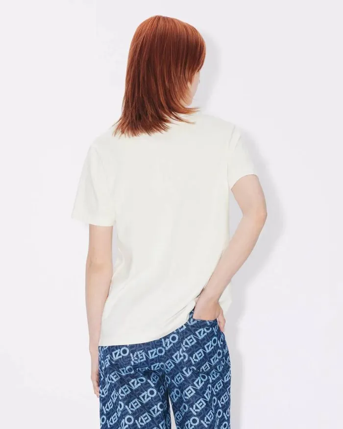 Women 039Boke Flower 20039 Tshirt Off White Kenzo Tshirts And Polos
