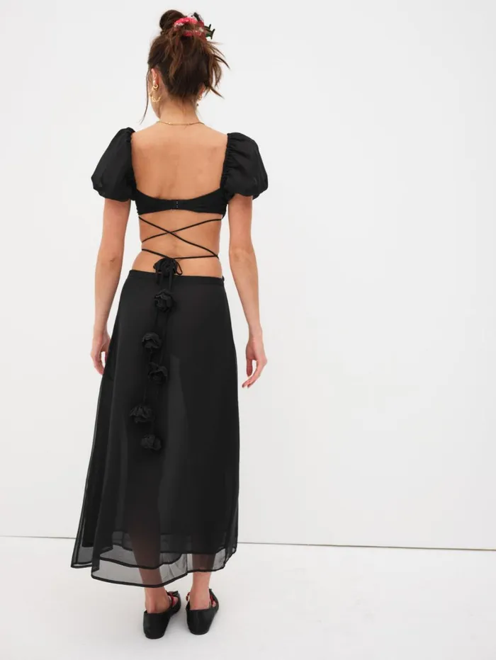 Women Adella Top Black For Love and Lemons Tops