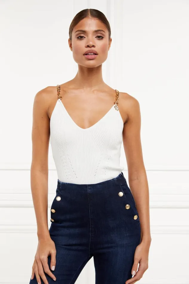 Women Aurora Cami Top Natural Holland Cooper Tops