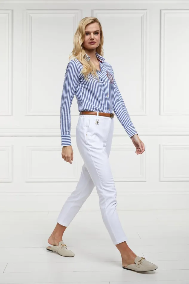 Women Bexley Cigarette Trouser White Holland Cooper Trousers Women Bexley Cigarette Trouser White Holland Cooper Trousers