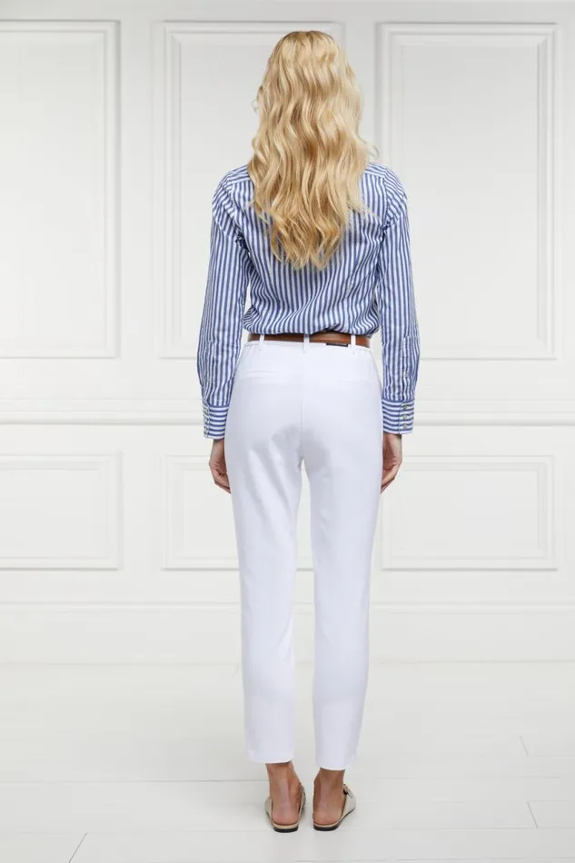 Women Bexley Cigarette Trouser White Holland Cooper Trousers Women Bexley Cigarette Trouser White Holland Cooper Trousers