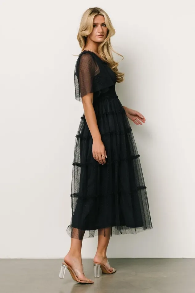 Women Bexley Tulle Dress Midnight Blue Baltic Born Tulle Styles