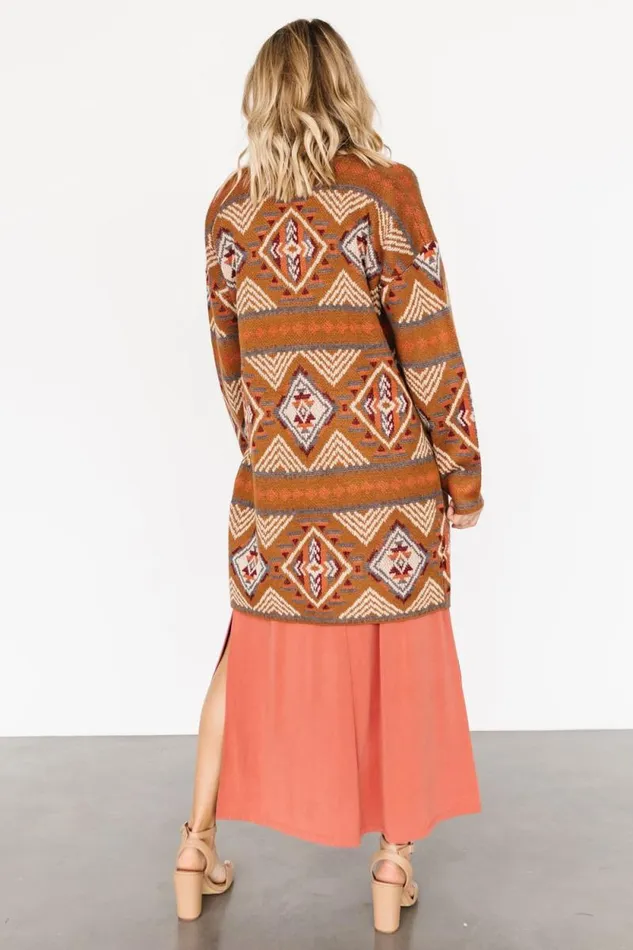 Women Billings Knit Cardigan Spice Multi Baltic Born Cardigans