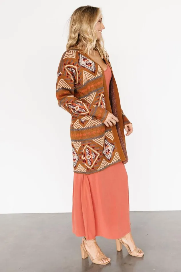 Women Billings Knit Cardigan Spice Multi Baltic Born Cardigans
