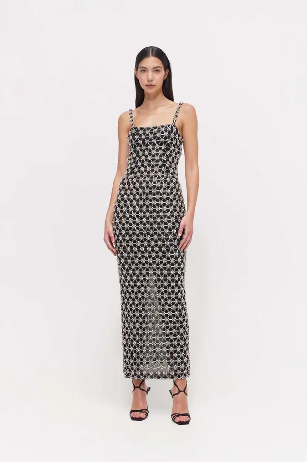 Women Black Dresses Rachel Gilbert NIXON GOWN